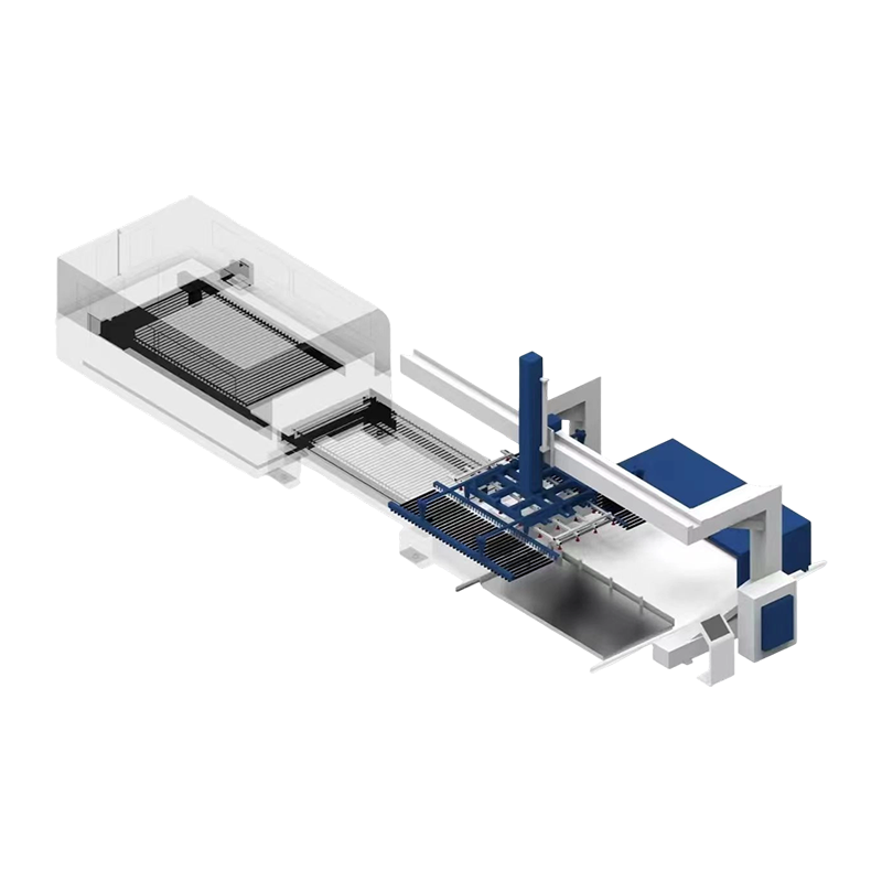 Lasersko rezanje ploča, automatsko utovarivanje i istovar ALG serije